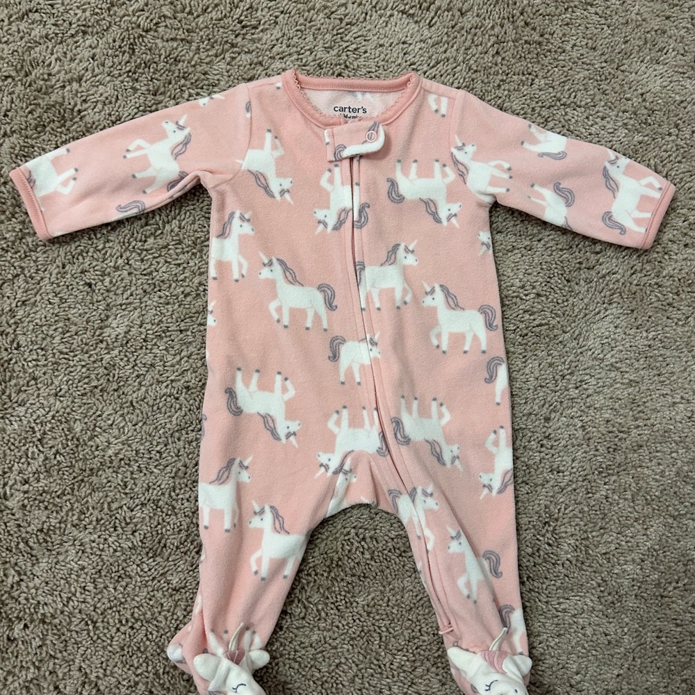 Carter's Pink Unicorn One Piece